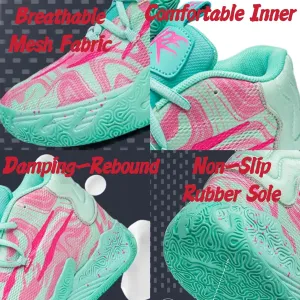 Mens Multicolor High Top Basketball Shoes Non-Slip Breathable Running Shoes Fahsion Lightweight Outdoor Gym Sneakers