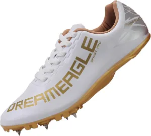 Mens Track and Field Shoes Teenagers Spikes Sneakers Boys Track Race Jumping Professional Running Nail Spikes Shoes Boys Girls