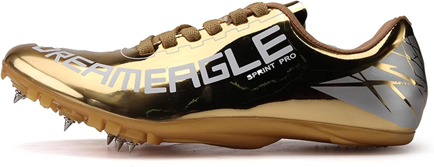 Mens Track and Field Shoes Teenagers Spikes Sneakers Boys Track Race Jumping Professional Running Nail Spikes Shoes Boys Girls