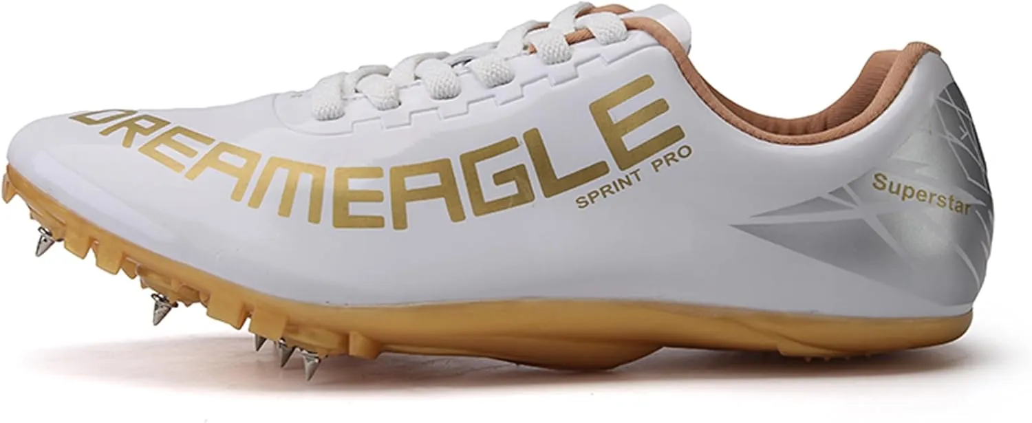 Mens Track and Field Shoes Teenagers Spikes Sneakers Boys Track Race Jumping Professional Running Nail Spikes Shoes Boys Girls