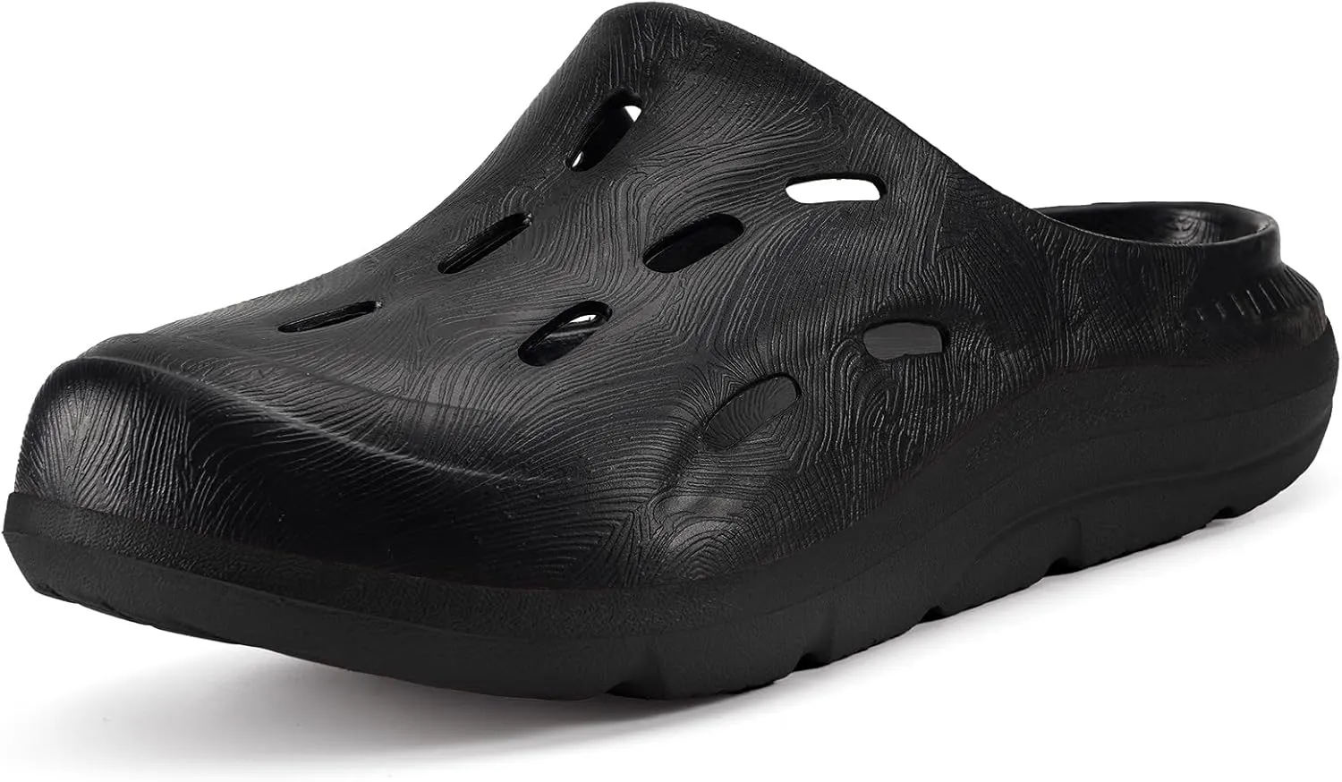 Mens Womens Wide Width Recovery Sandals Sport Slides with Plantar Fasciitis Arch Support Orthotic Clogs Shoes Comfortable Thick Cushion Shower Slippers