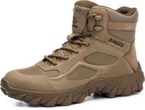 Mens Work Boots Comfortable Steel Toe Boots for Men Safety Composite Toe Industrial & Construction Boots
