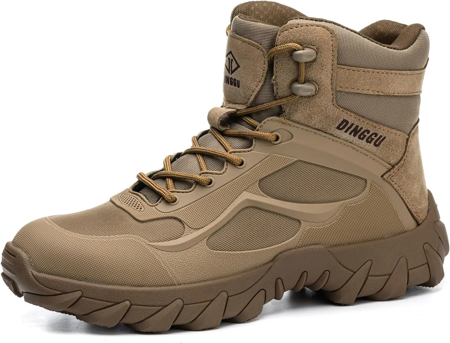 Mens Work Boots Comfortable Steel Toe Boots for Men Safety Composite Toe Industrial & Construction Boots