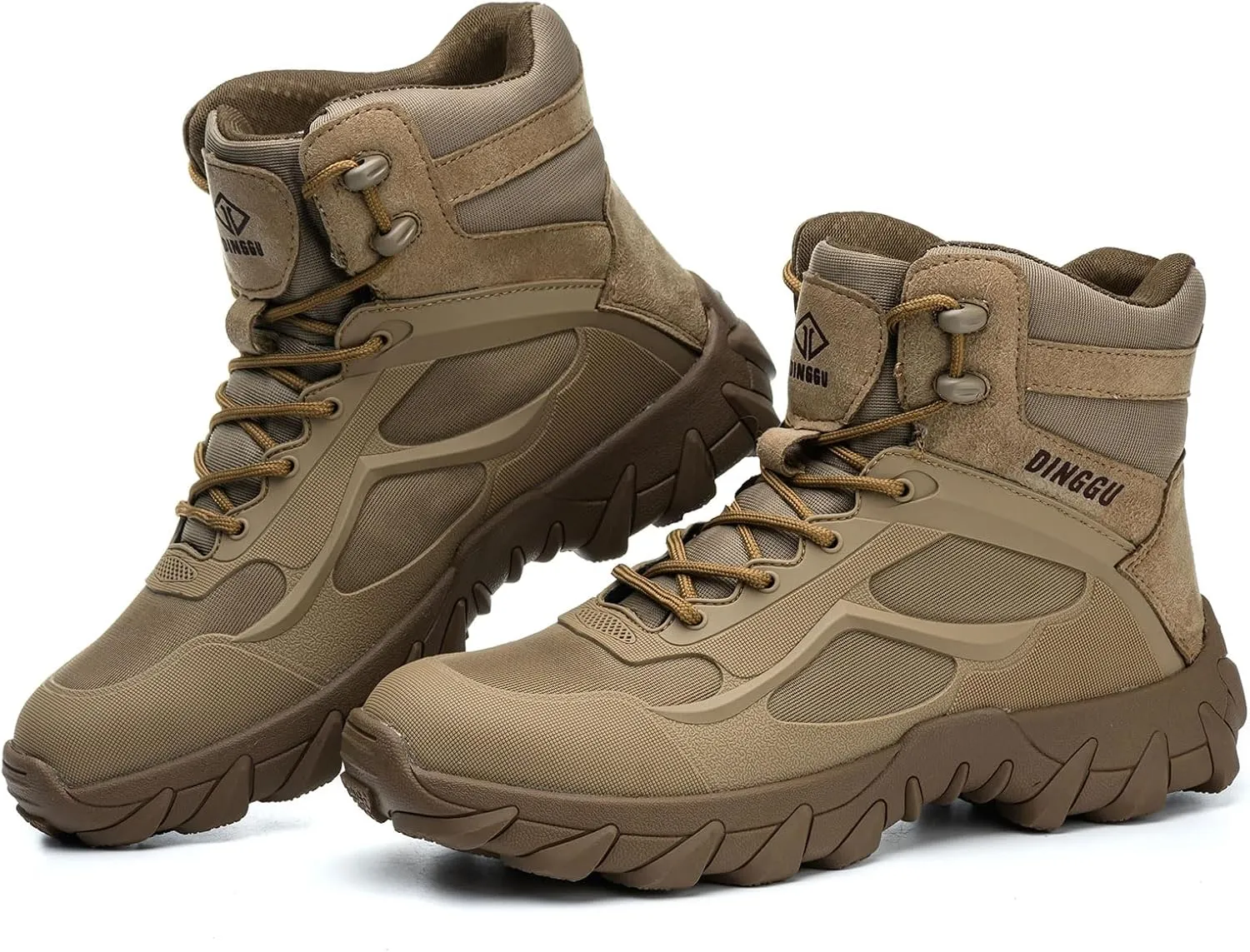 Mens Work Boots Comfortable Steel Toe Boots for Men Safety Composite Toe Industrial & Construction Boots