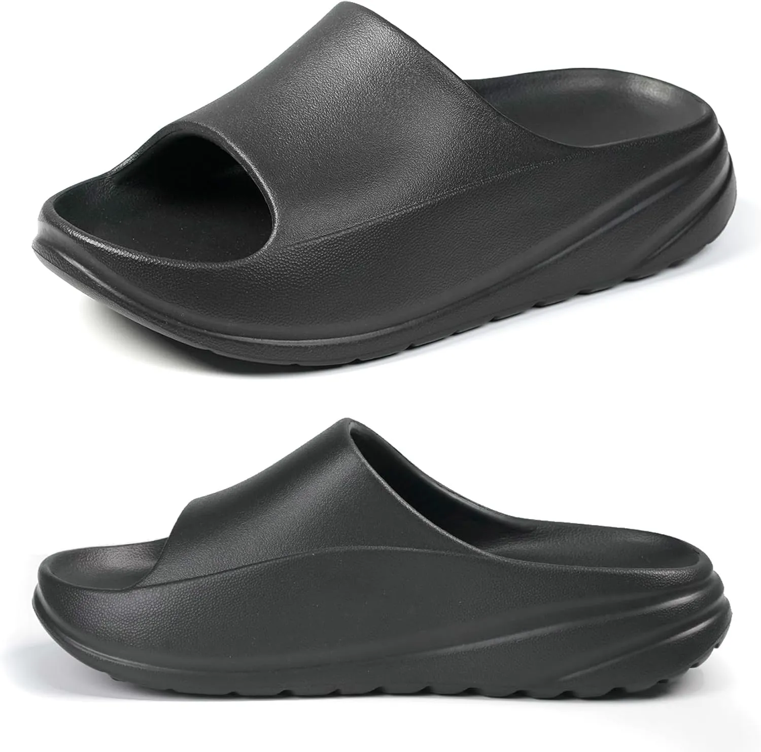Mens/Womens Sandals | Recovery Slides with Arch Support | Cloud Pillow Feeling Slippers