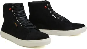 Milwaukee Leather MBM9155 Men's Black Suede Leather Reinforced Street Riding Waterproof Shoes w/Ankle Support - 13