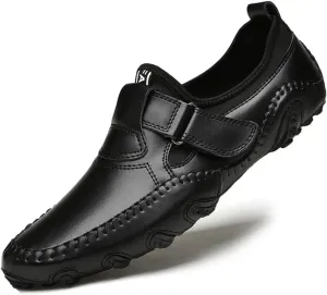 mitvr Men’s Casual Leather Loafers Shoes Penny Loafers Moccasin Flats Boat Shoes
