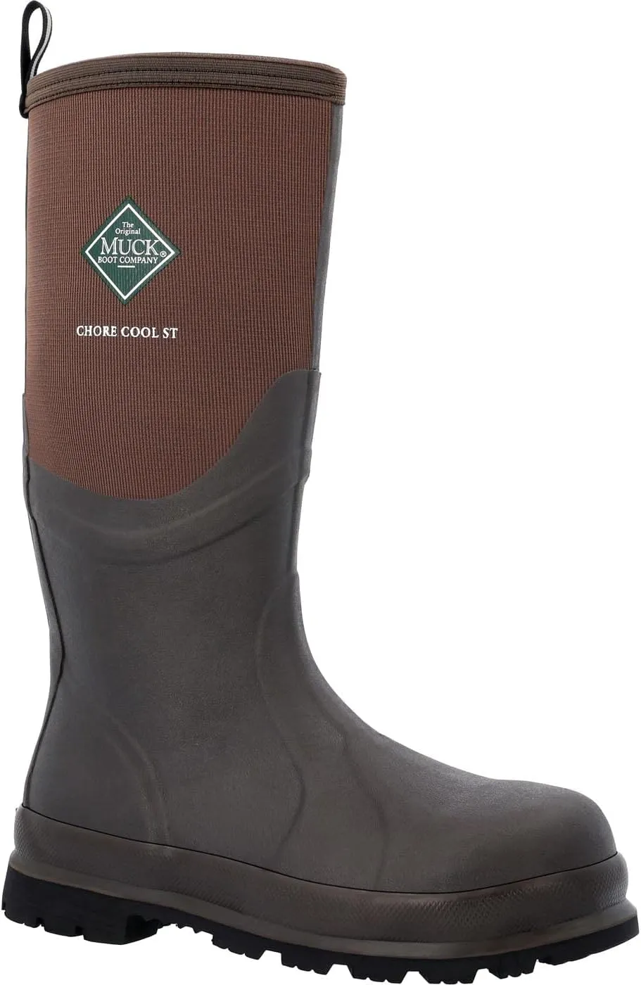 Muck Boots Chore Cool Warm Weather Tall Steel Toe Men's Rubber Work Boot