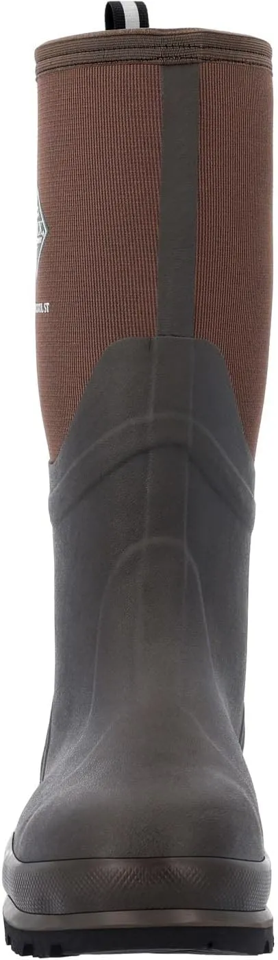 Muck Boots Chore Cool Warm Weather Tall Steel Toe Men's Rubber Work Boot