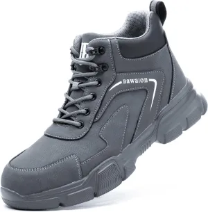 Nasogetch Waterproof Work Boots for Men Women Steel Toe Boots Lightweight Indestructible Slip Resistant Construction Safety Boots