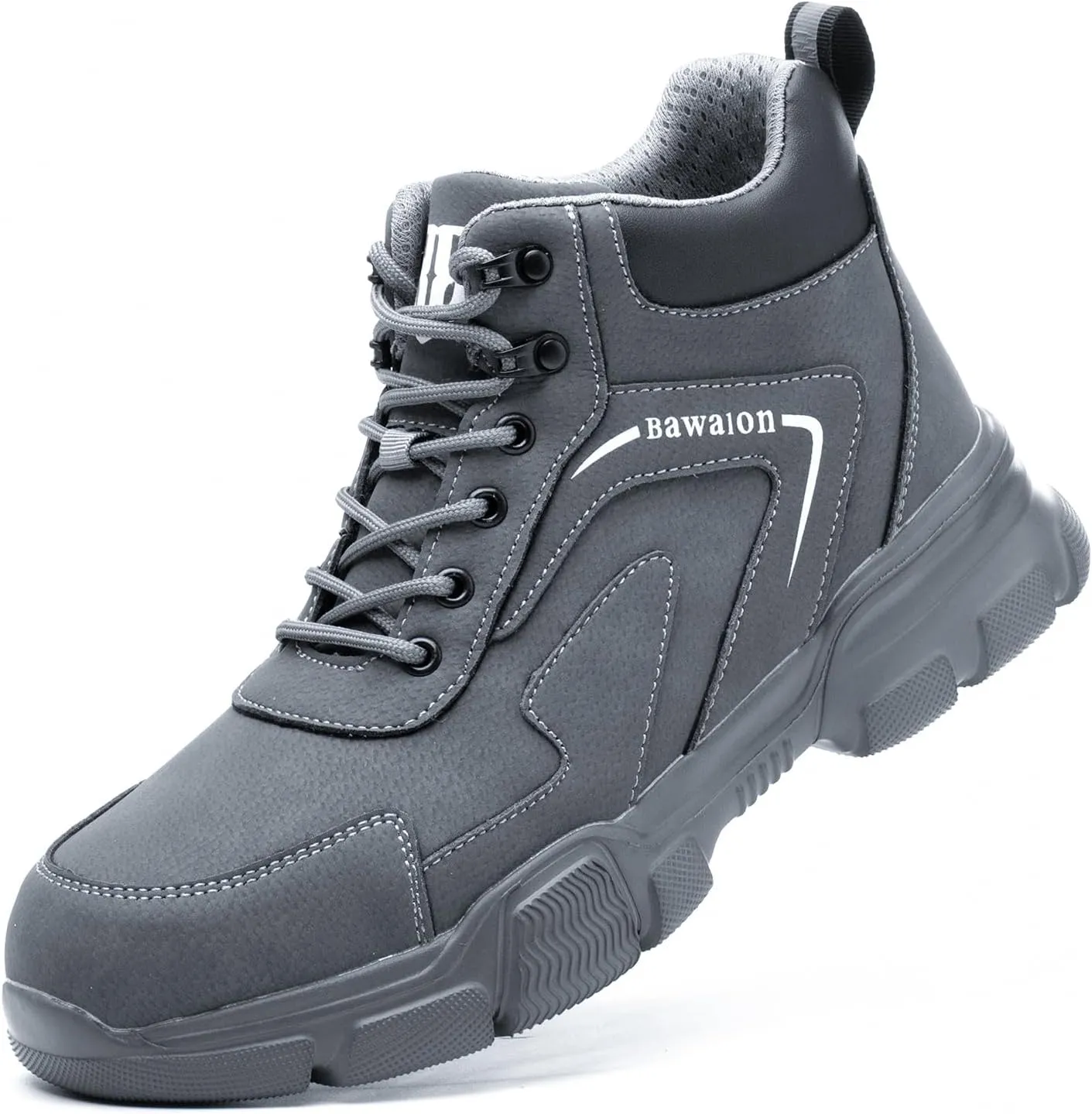 Nasogetch Waterproof Work Boots for Men Women Steel Toe Boots Lightweight Indestructible Slip Resistant Construction Safety Boots