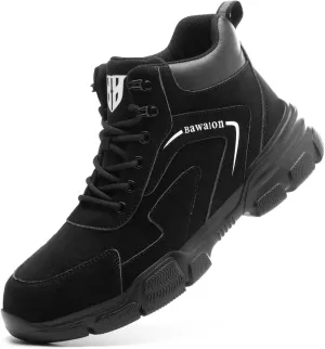 Nasogetch Waterproof Work Boots for Men Women Steel Toe Boots Lightweight Indestructible Slip Resistant Construction Safety Boots