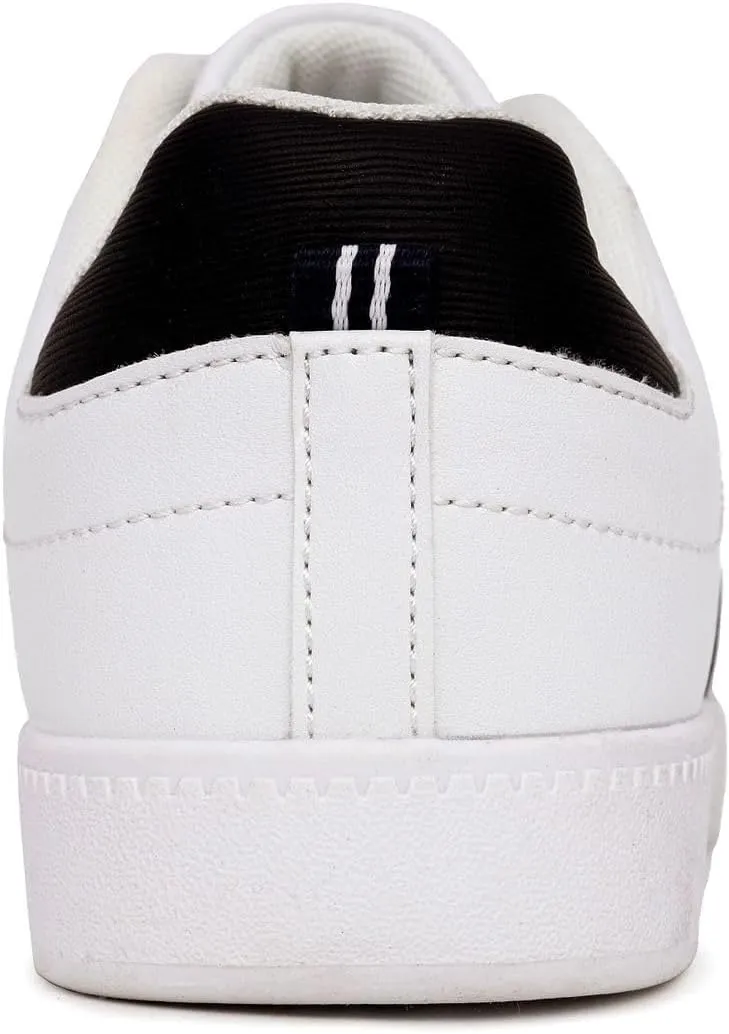 Nautica Boys Girls Casual Fashion Shoes – Comfortable Soccer Classic Walking Tennis Sneakers for Kids – Breathable, Lightweight & Flexible (Lace Up/Bungee) (Low-Top/High Top)