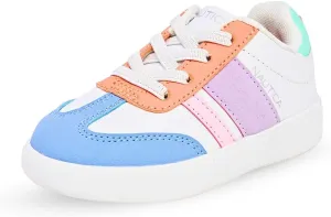 Nautica Boys Girls Casual Fashion Shoes – Comfortable Soccer Classic Walking Tennis Sneakers for Kids – Breathable, Lightweight & Flexible (Lace Up/Bungee) (Low-Top/High Top)