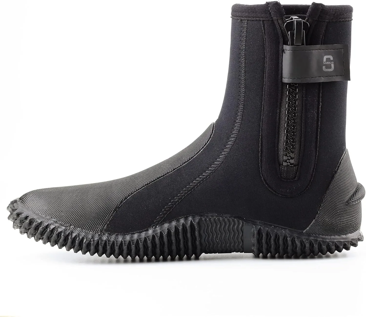 Neoprene Dive Boots Zippered Premium 3mm 5mm with Anti-Slip Sole for Water Sports Scuba Diving Snorkeling Rafting Kayaking Windsurfing