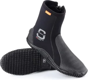Neoprene Dive Boots Zippered Premium 3mm 5mm with Anti-Slip Sole for Water Sports Scuba Diving Snorkeling Rafting Kayaking Windsurfing