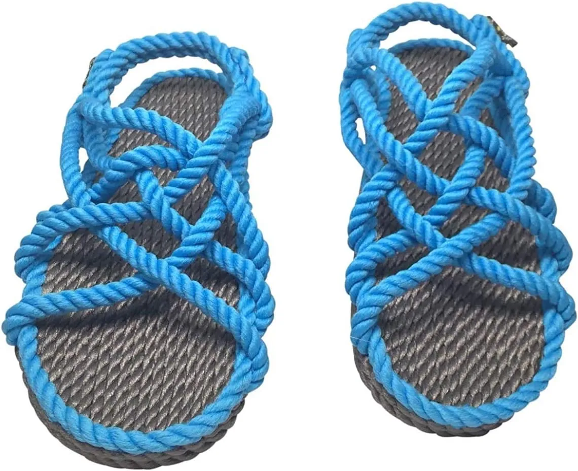 Nomadic State of Mind Rope Sandals, JC Sandals For Men and Women, Unisex, Handmade, Jesus Shoes, Straw Sandals