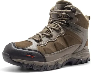 NORTIV 8 Men's Waterproof Hiking Boots Outdoor Mid Trekking Lightweight Mountaineering Shoes Paladin