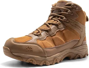 NORTIV 8 Men's Waterproof Hiking Boots Outdoor Mid Trekking Lightweight Mountaineering Shoes Paladin