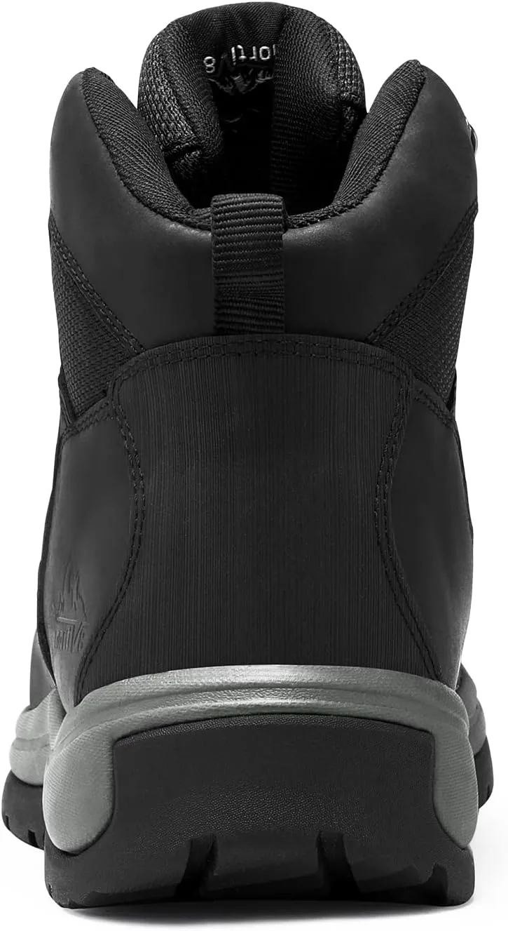 NORTIV 8 Steel Toe Work Boots for Men Waterproof Slip Resistant Safety Construction Boots ROCKFOR