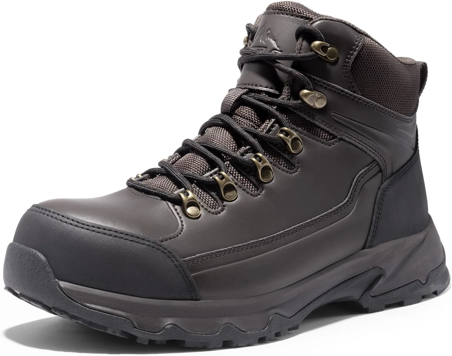 NORTIV 8 Steel Toe Work Boots for Men Waterproof Slip Resistant Safety Construction Boots TOWER