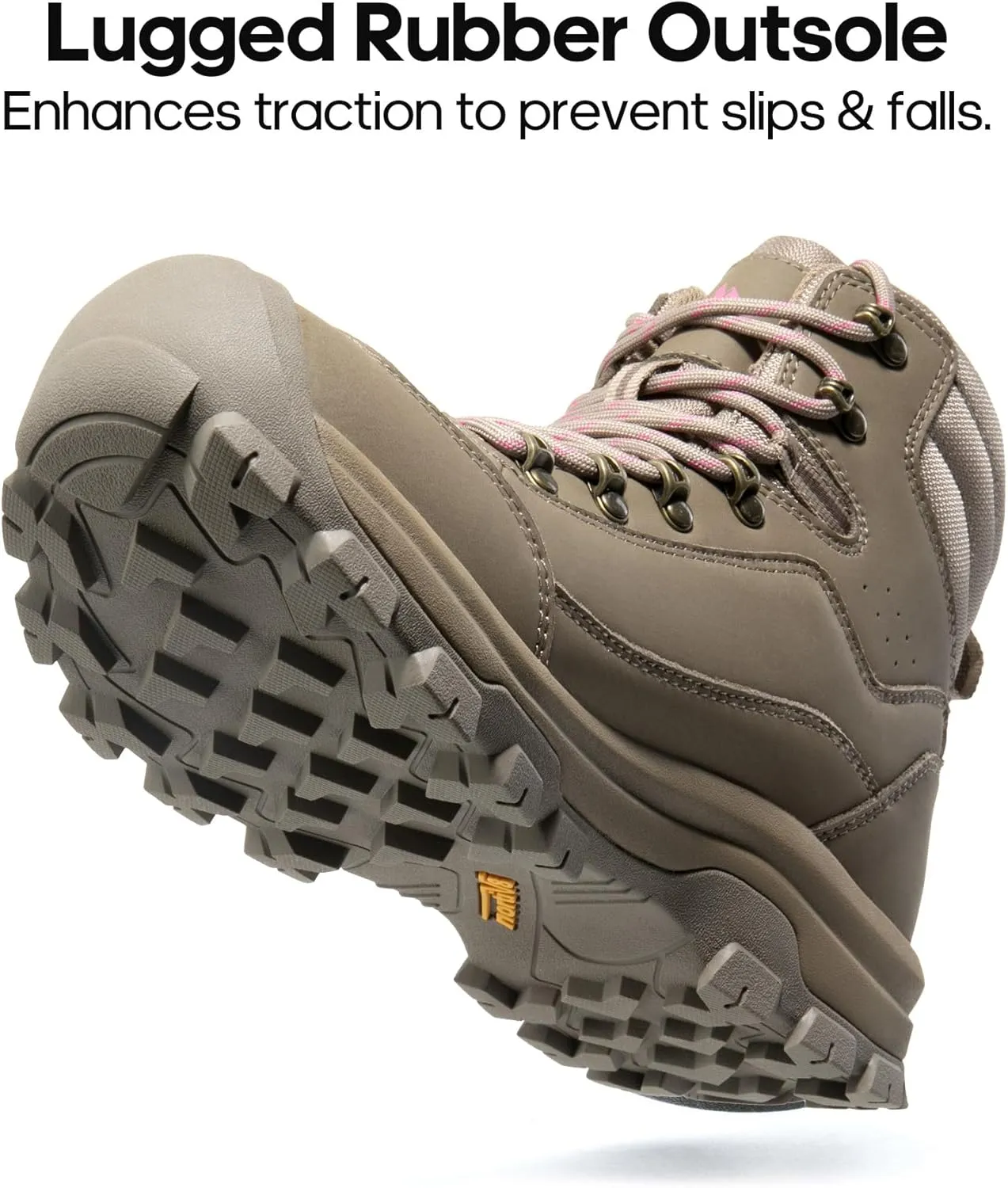 NORTIV 8 Women's Hiking Boots Waterproof Trekking Camping Trail Backpacking Boots for Outdoor