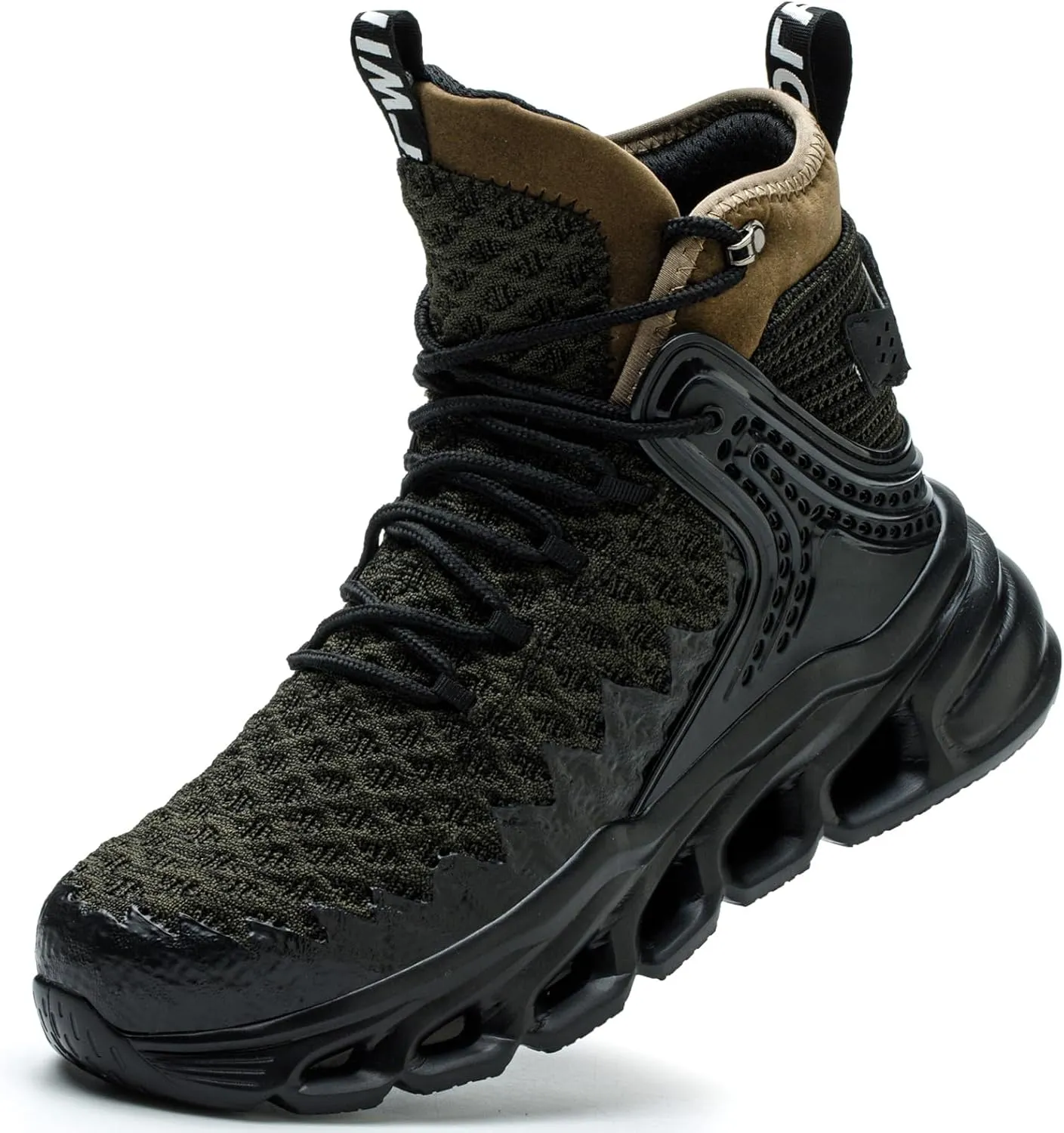 Nutropa Steel Toe Boots for Men Women, Lightweight Work & Safety Shoes Outdoor Protection Footwear Puncture Proof Industrial and Construction Shoes