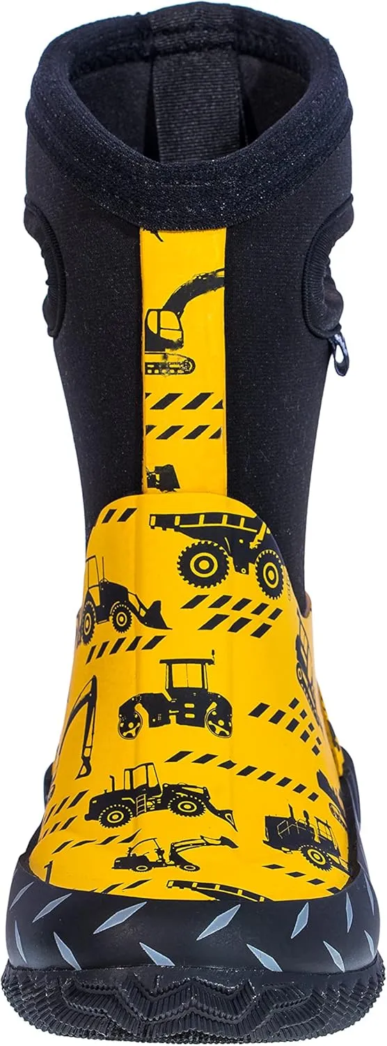 OAKI Kid's Neoprene Rain Boots, Snow Boots, Muck Boots