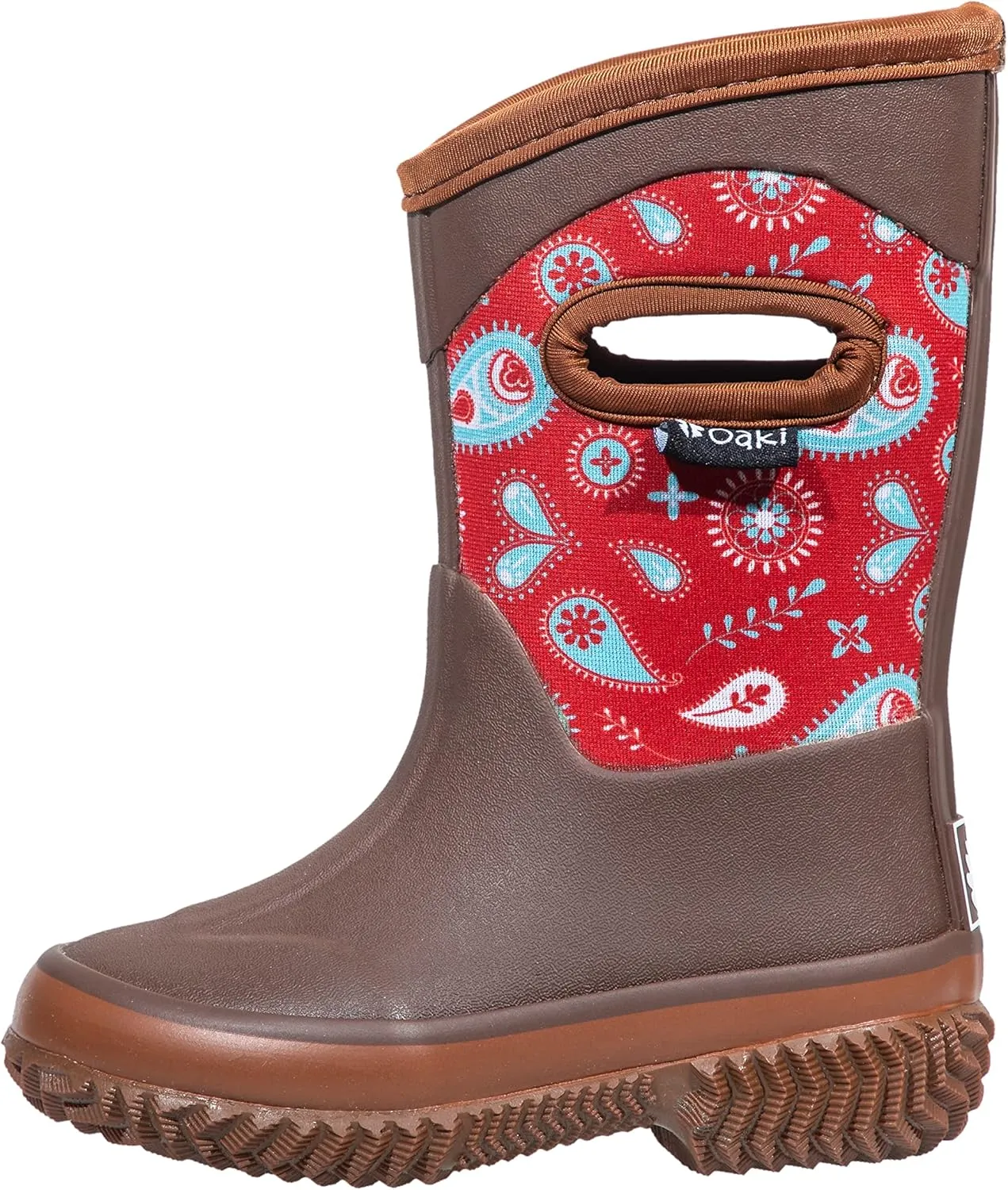 OAKI Kid's Neoprene Rain Boots, Snow Boots, Muck Boots