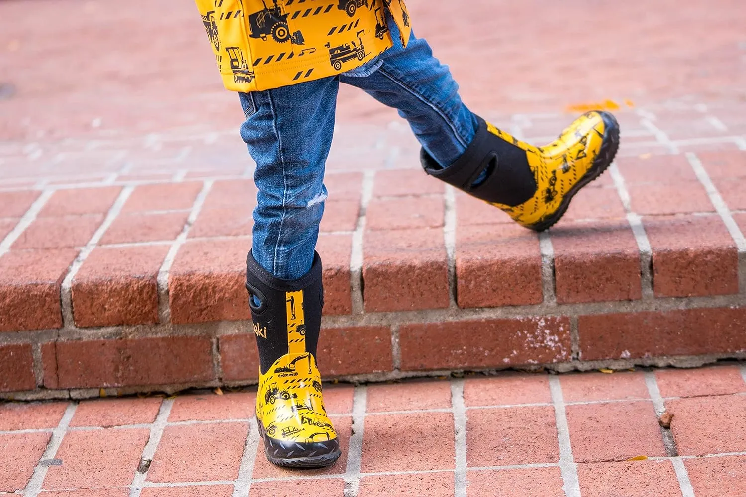 OAKI Kid's Neoprene Rain Boots, Snow Boots, Muck Boots