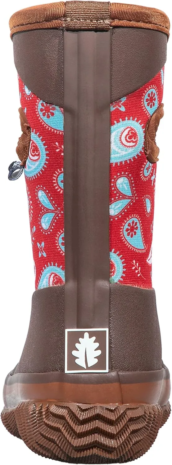 OAKI Kid's Neoprene Rain Boots, Snow Boots, Muck Boots