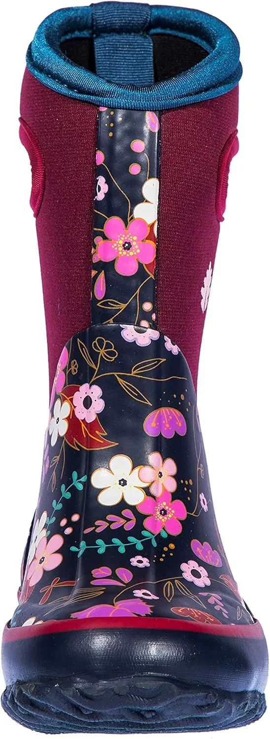 OAKI Kid's Neoprene Rain Boots, Snow Boots, Muck Boots
