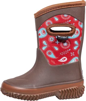 OAKI Kid's Neoprene Rain Boots, Snow Boots, Muck Boots