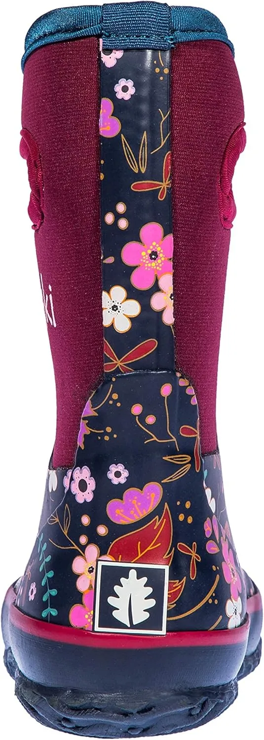 OAKI Kid's Neoprene Rain Boots, Snow Boots, Muck Boots