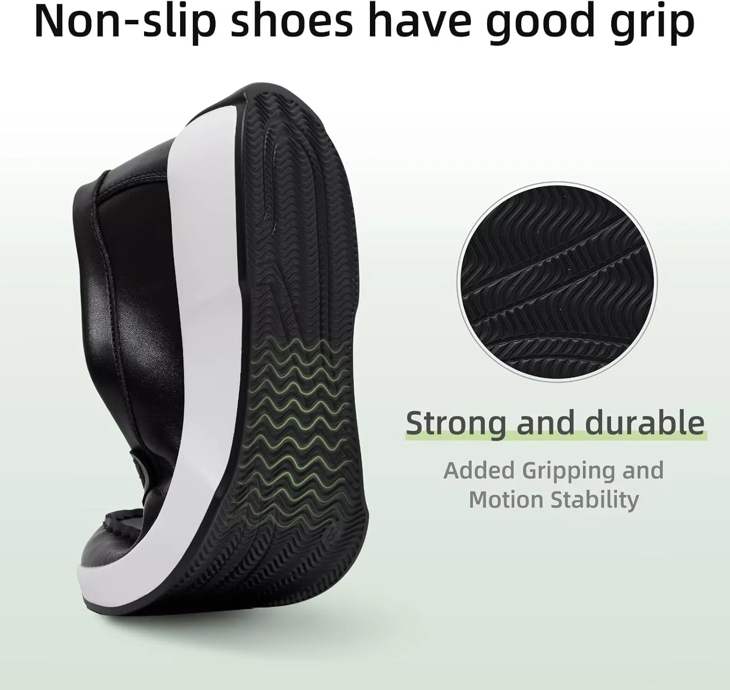 OrthoComfoot Women's Orthopedic Slip-On Loafers Walking Shoes: Comfortable Plantar Fasciitis Dress Shoes with Arch Support, Casual Orthotic Leather Oxfords for Foot and Heel Pain Relief