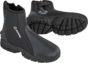 Phantom Aquatics Rapido Boutique Collection Propel 6mm Neoprene Zippered Hard Sole Rubber Boot - Scuba Diving Rock Fishing Booties…