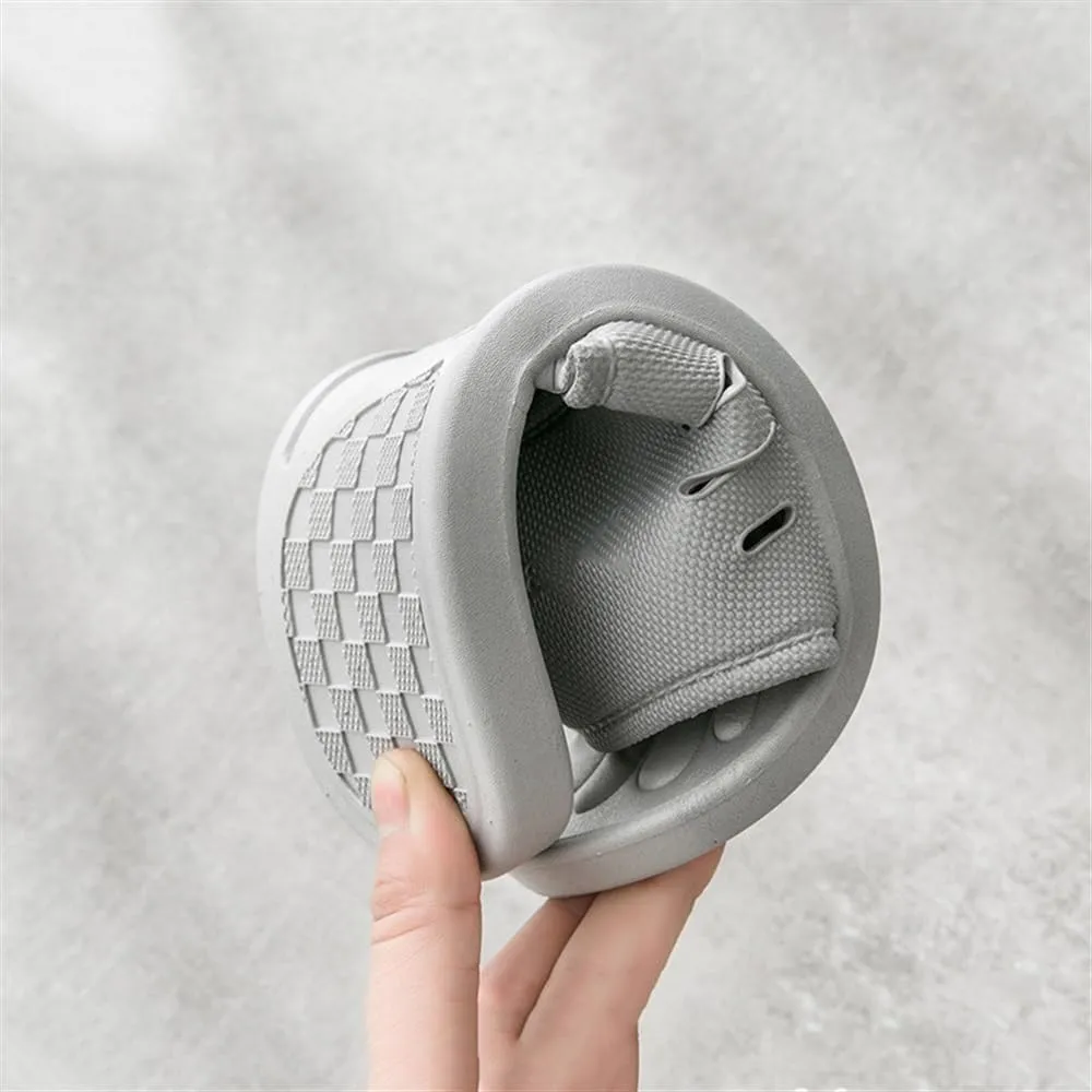 Plantar Fasciitis Massage Slippers Acupressure Foot Massager Reflexology Sandals Gift for Men Women Reduce Feet Neuropathy Pain Relief and Tension(Gray,8.5/9)
