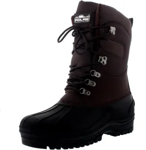 POLAR Mens Snow Hiking Mucker Duck Grafters Waterproof Saftey Thermal Boots