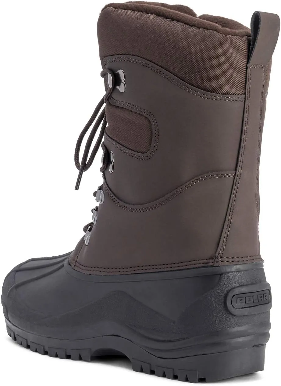 POLAR Mens Snow Hiking Mucker Duck Grafters Waterproof Saftey Thermal Boots