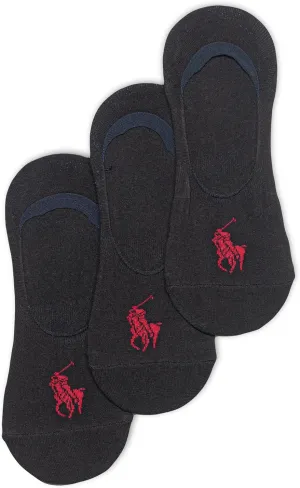 Polo Ralph Lauren Men's Light Weight Liner Socks (3 Pairs)