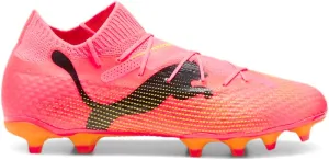 Puma Mens Future 7 Pro Firm GroundAg Football, Soccer Sneakers Shoes Cleated, Outdoor, Turf - Orange