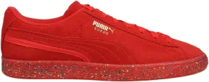 PUMA Mens Suede Mono Triplex Lace Up Sneakers Shoes Casual - Red - Size 9.5 M