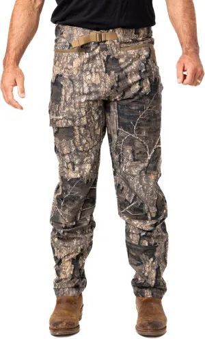 Realtree Men's 5-Pocket Camo Hunting Pant - Durable Pants with Reinforced Knees, Water-Resistant, Breathable Ripstop Fabric