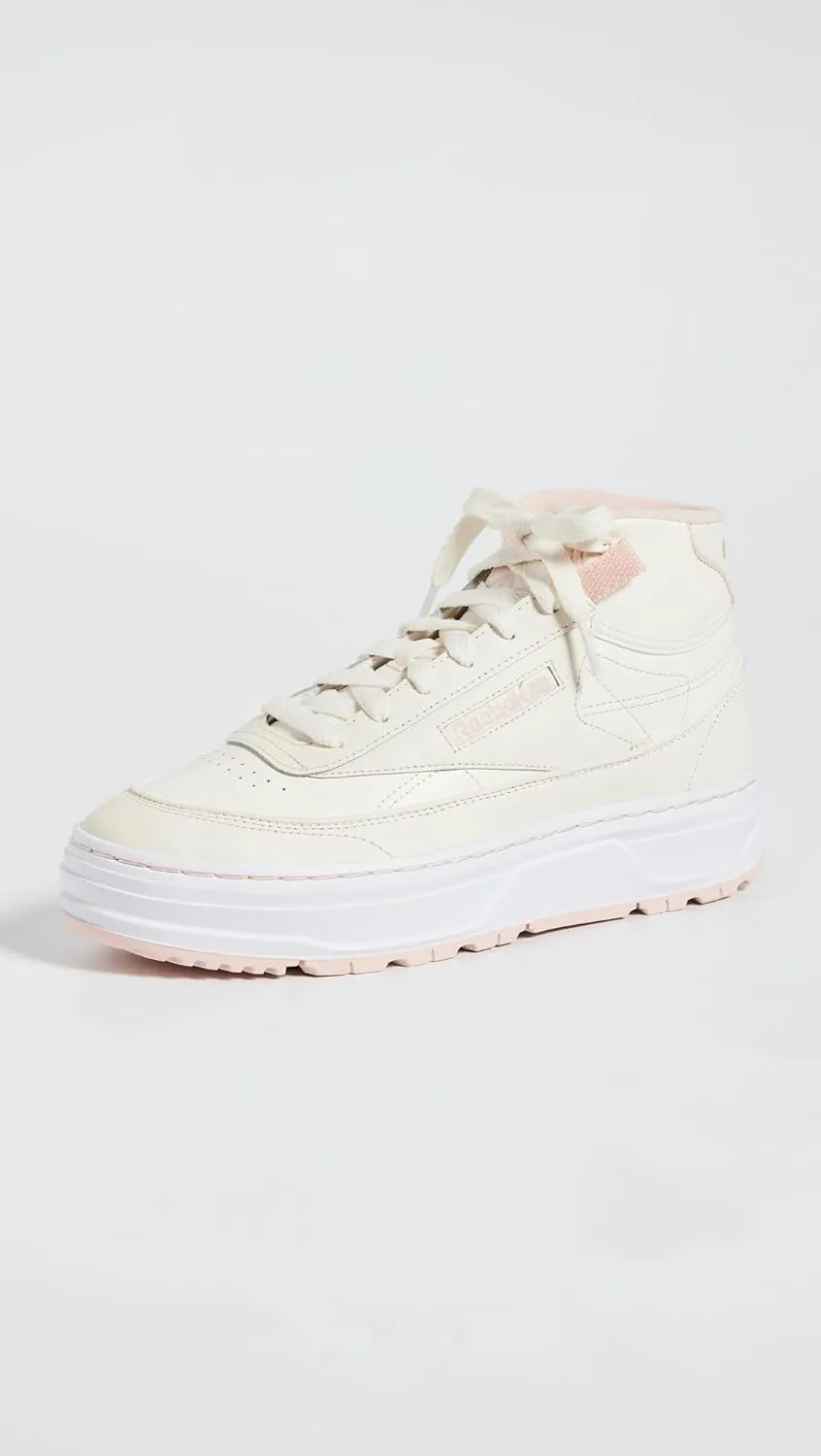Reebok Women's Club C Geo Mid Sneaker