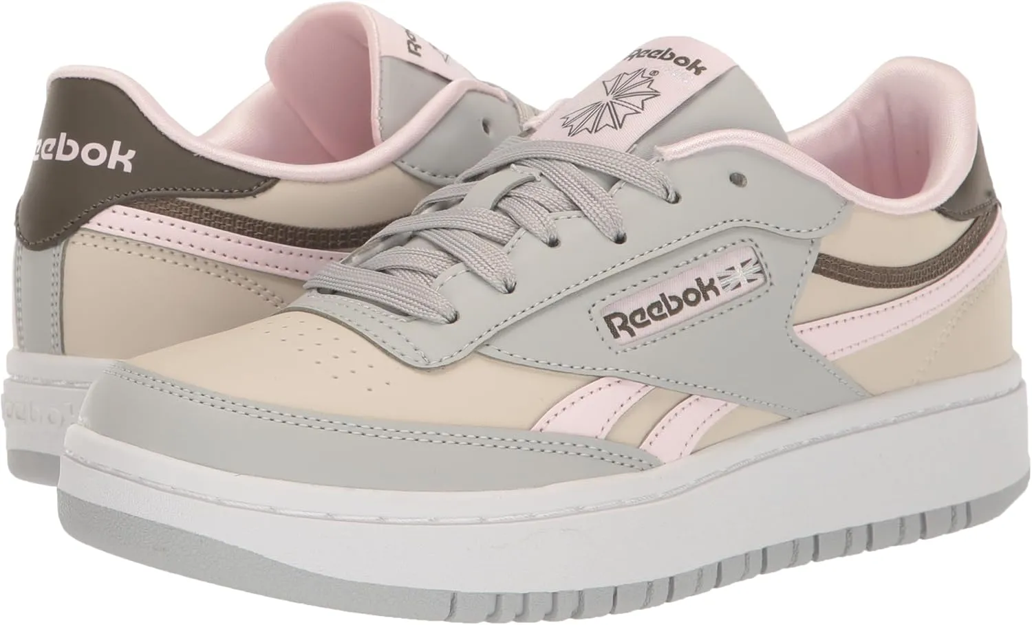 Reebok Women's Club C Geo Mid Sneaker
