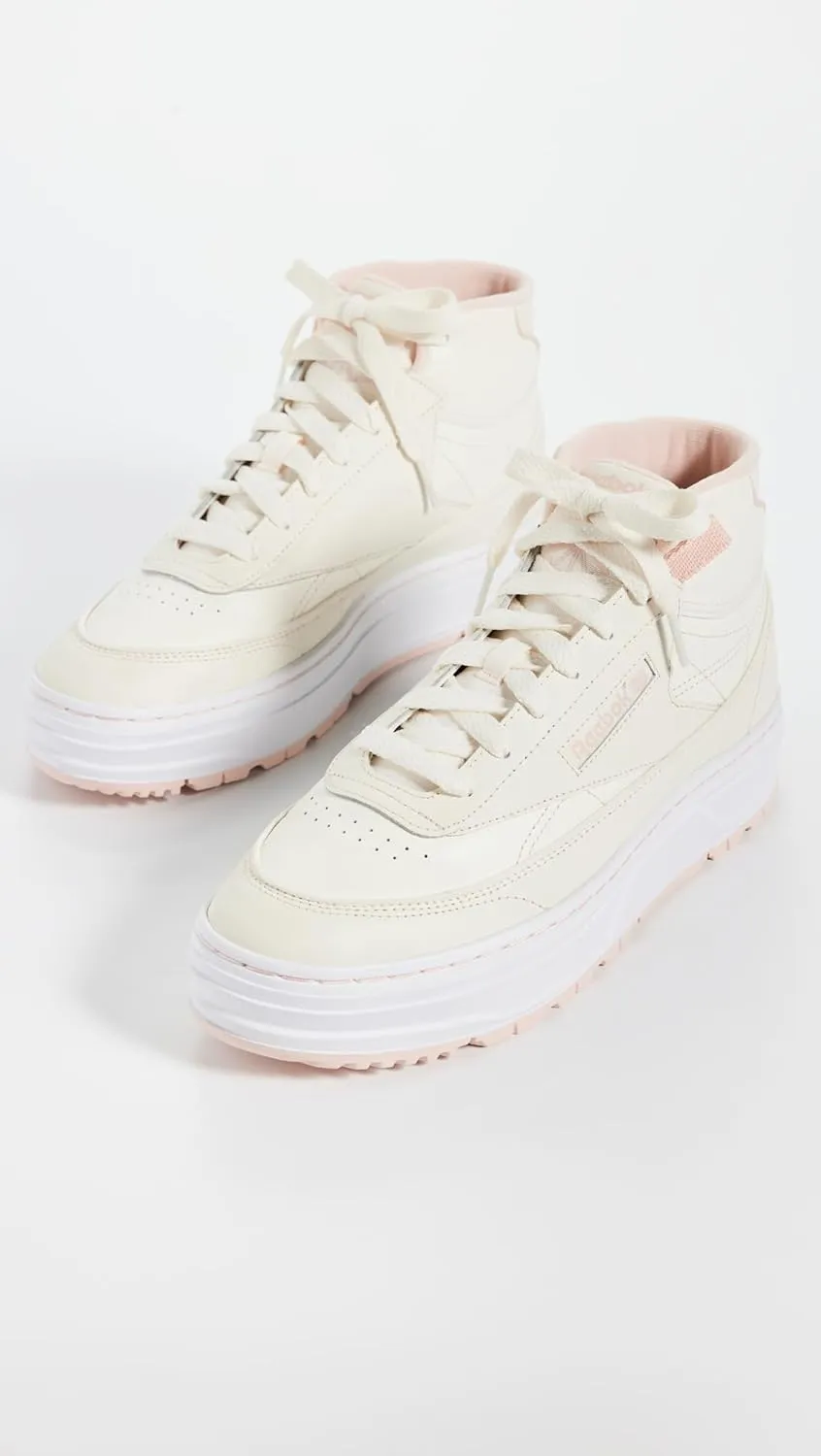 Reebok Women's Club C Geo Mid Sneaker