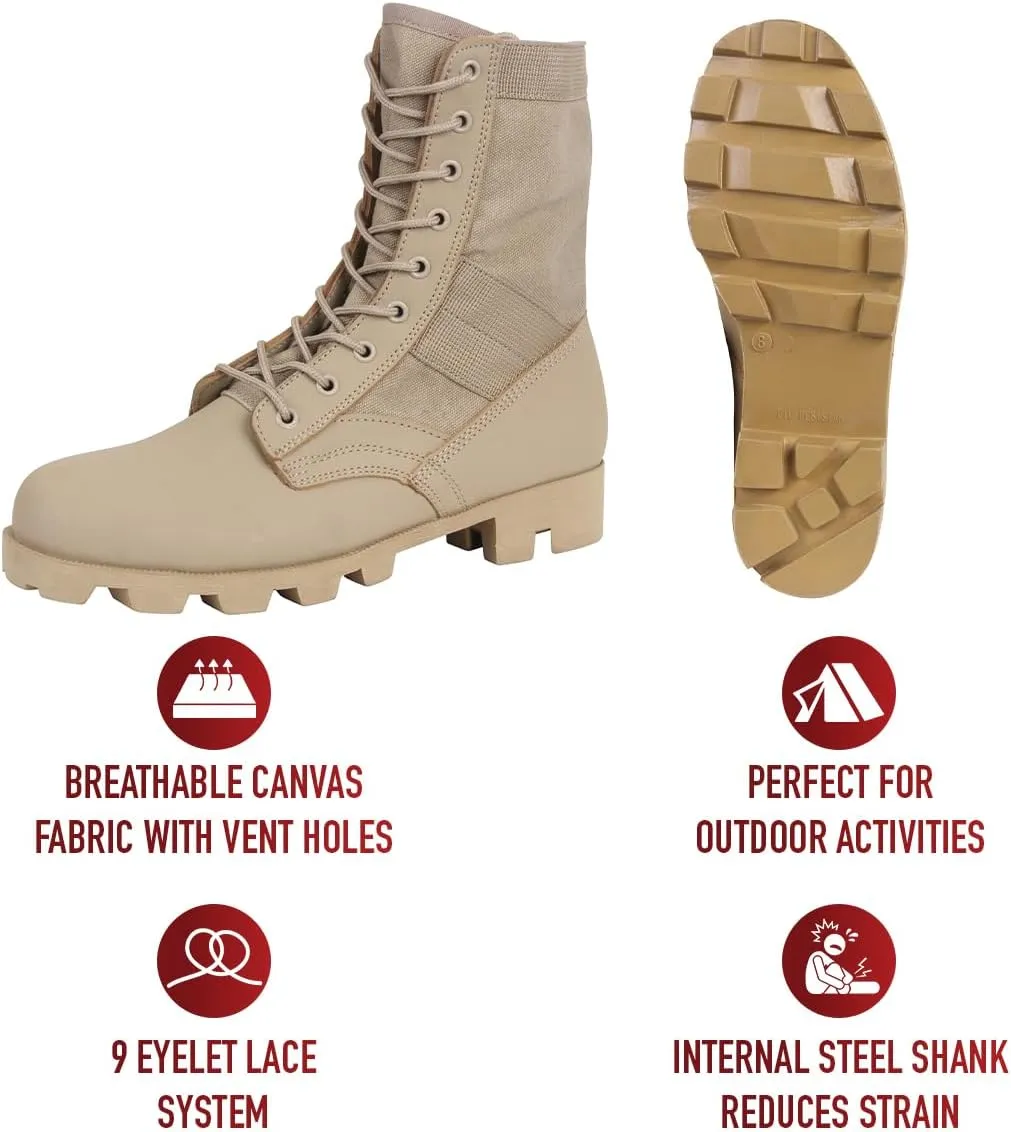 Rothco Jungle Boots Work Boots Hiking Boots