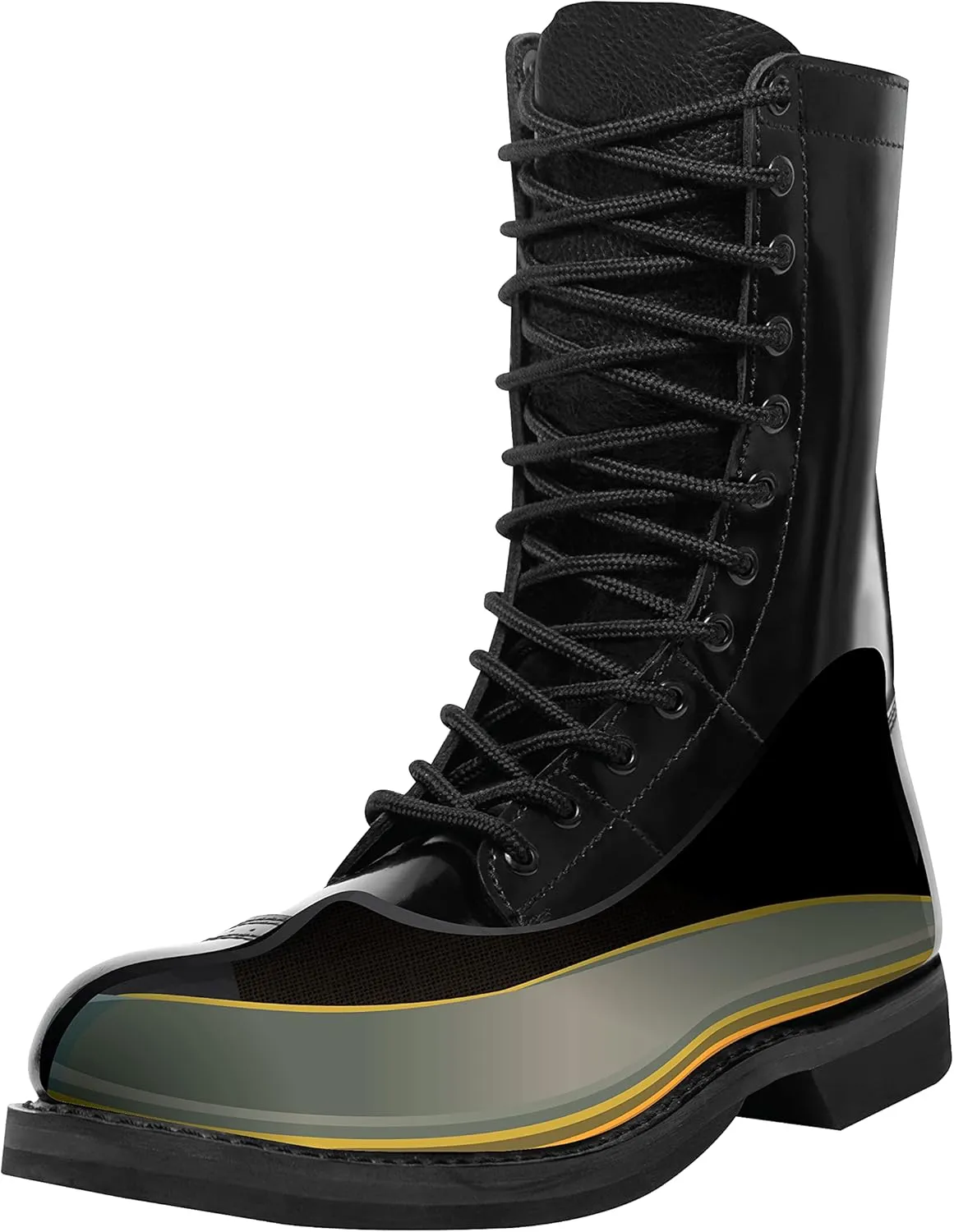Rothco Leather Jump Boots - 10 Inch - High-Ankle Support and Impact Absorption