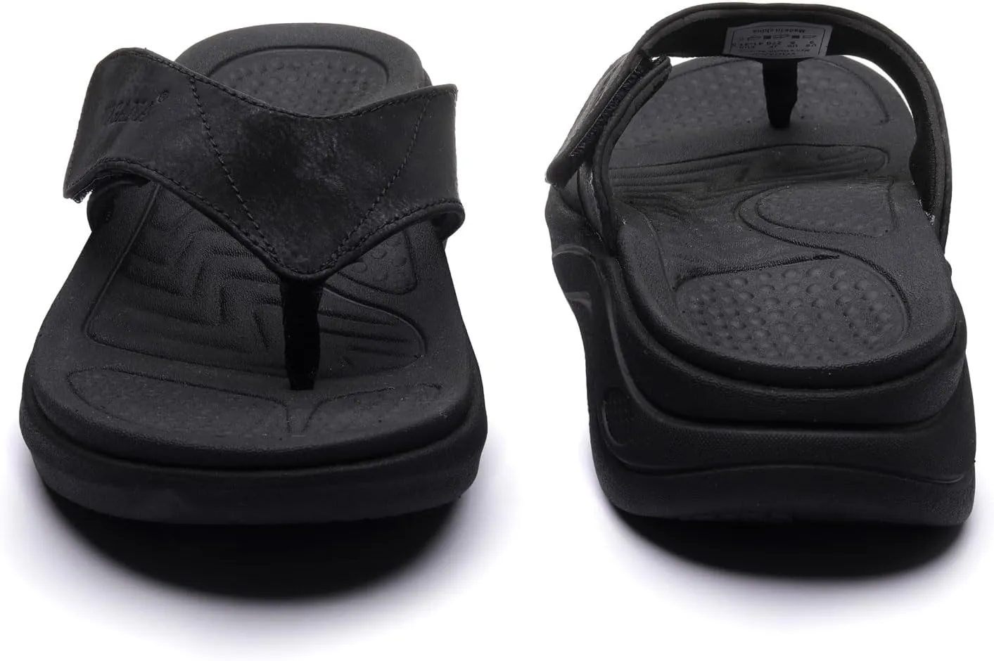 Sandals for Men Adjustable Width Slides Arch Support Orthopedic for Diabetic Plantar Fasciitis Swollen Feet Pain Relief Neuropathy