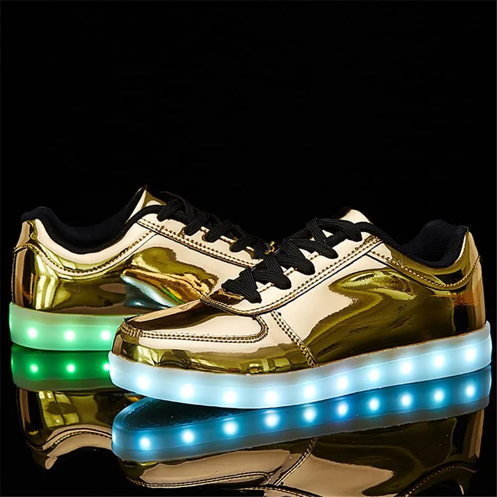 SANYES USB Charging Light Up Shoes Sports LED Shoes Dancing Sneakers